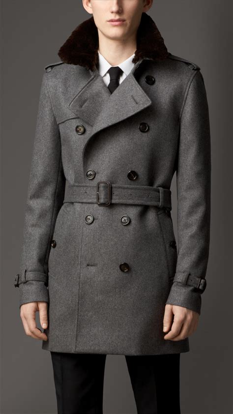 burberry tall mens trench|burberry cashmere trench coat men's.